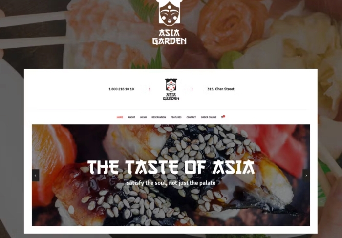Asia Garden WP Theme 1.2.2