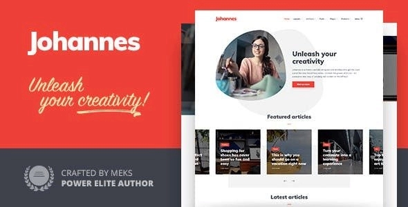 Johannes - Personal Blog Theme for Authors and Publishers 1.4.1