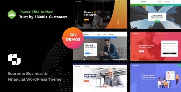 Businext – Business Finance & Crypto Currency WP Theme 2.1.0
