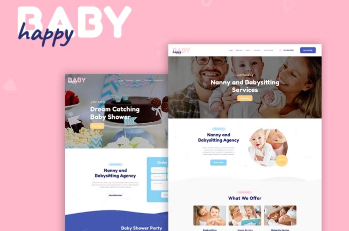 Happy Baby WP Theme 1.2.3