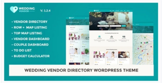 Wedding Vendor Directory & Listing WP Theme 1.2.5