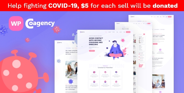 Cogency (Corona Covid-19) – Digital Agency Multipurpose WordPress Theme 2.1