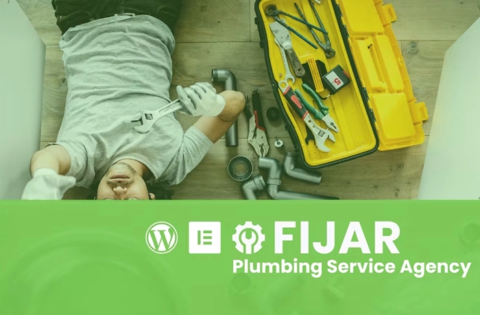 Fijar – Plumbing Service Elementor Template Kit 1.0.0