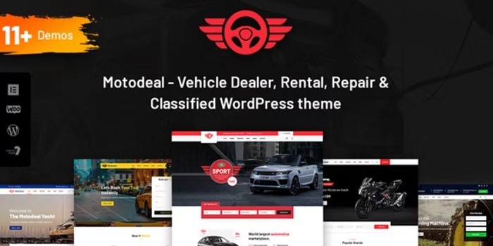 Motodeal – Car Dealer & Classified WordPress Theme 1.0.7