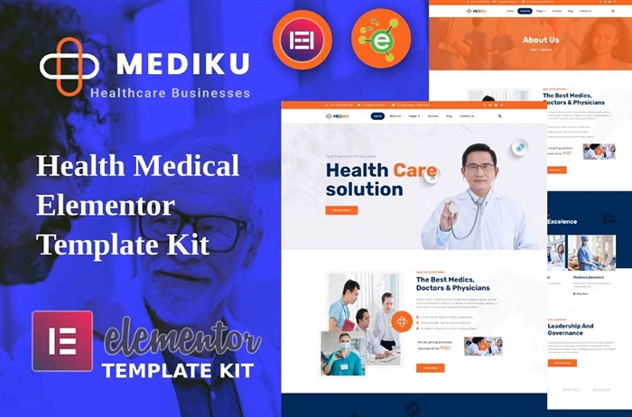 Mediku β Health Medical Elementor Template Kit 1.0.0