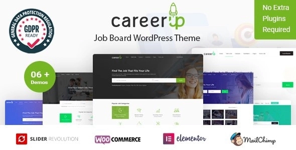 CareerUp – Job Board WordPress Theme 2.3.37