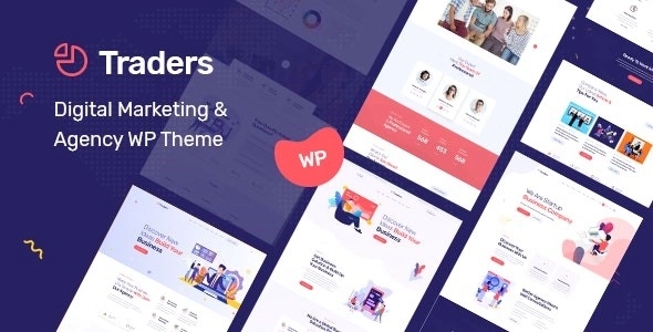 Traders – Digital Marketing & Agency WP Theme 1.0