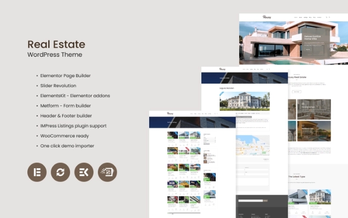 Housy – Real Estate WordPress Theme 1.1.2