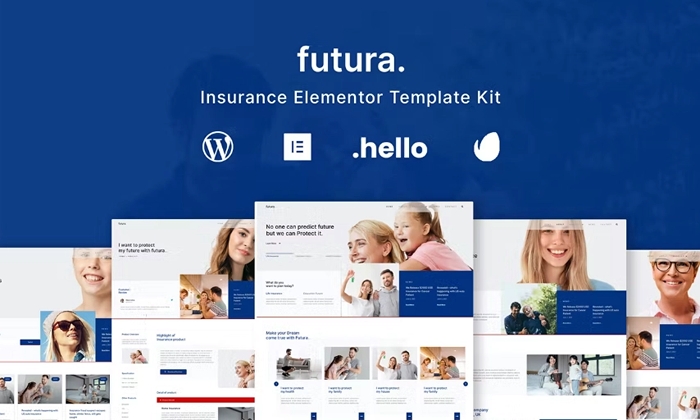 Futura – Insurance Elementor Template Kit 1.0.0