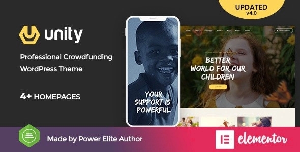 Unity – WordPress Crowdfunding Theme 4.6.0