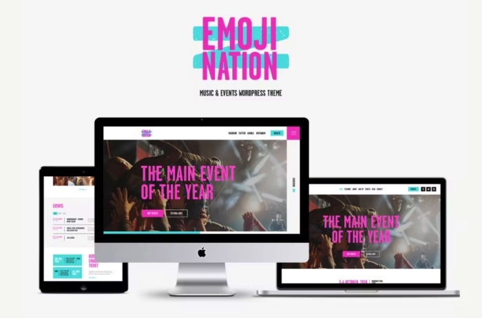 EmojiNation – Festival & Night Club WP Theme 1.0.3