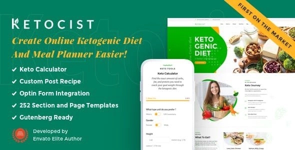 Ketocist WordPress Theme 1.2.47