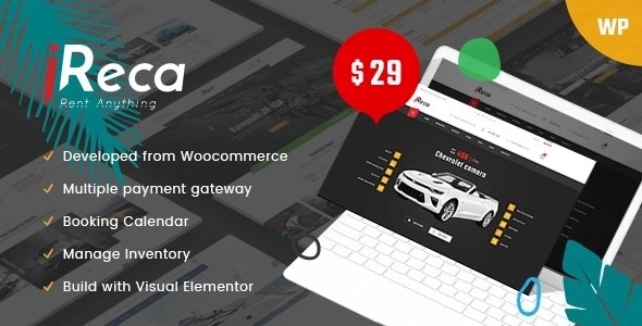 Ireca – Car Rental Boat Bike Vehicle Calendar 1.6.4