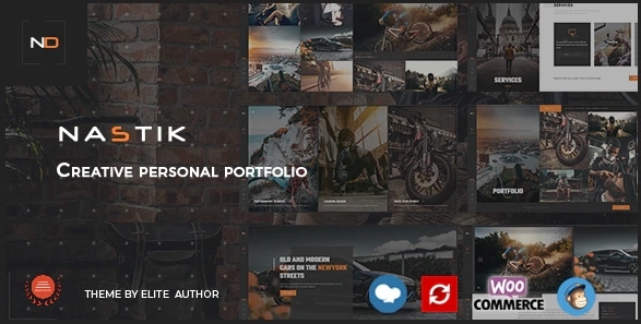 Nastik – Creative Portfolio WordPress Theme 5.2