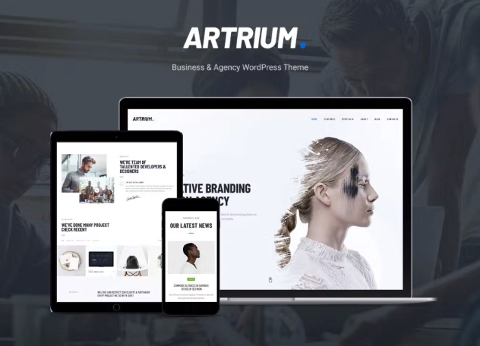 Artrium – Creative Agency & Web Studio WP Theme 1.0.9