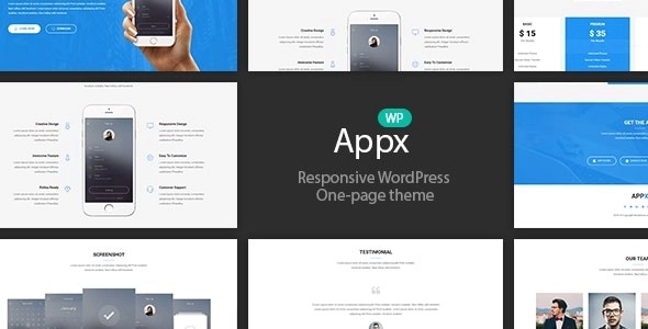 Appx – App Landing Page WP Theme 1.2.5