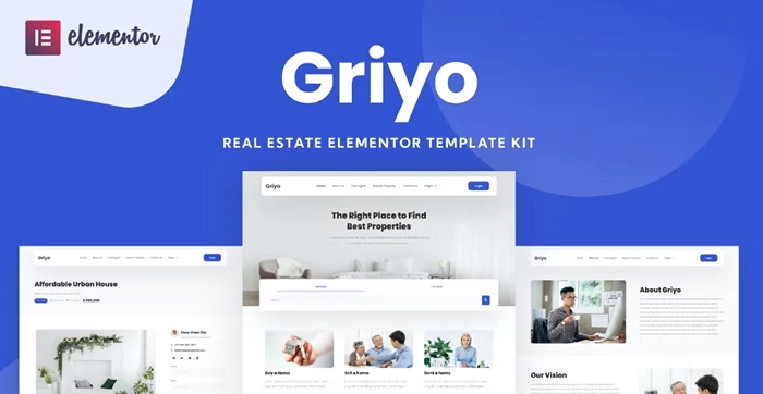 Griyo – Real Estate Elementor Template Kit 1.0.0