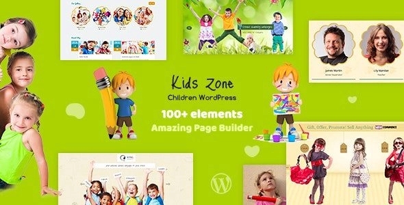 Kids Zone – Children & Kids WordPress Theme 5.4
