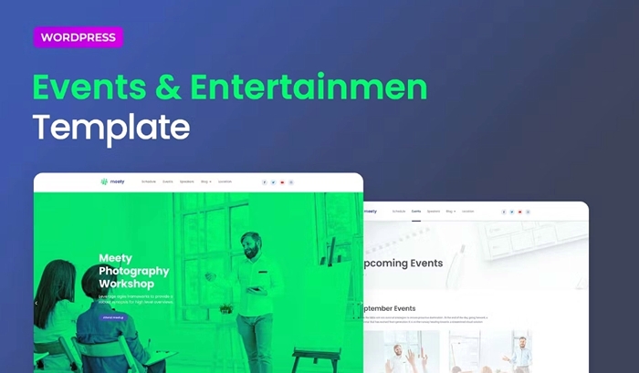 Meety – Events & Meetups Elementor Template Kit 1.0.0