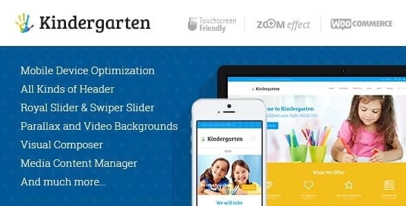 Kindergarten – Day Care & Children School Education 3.8
