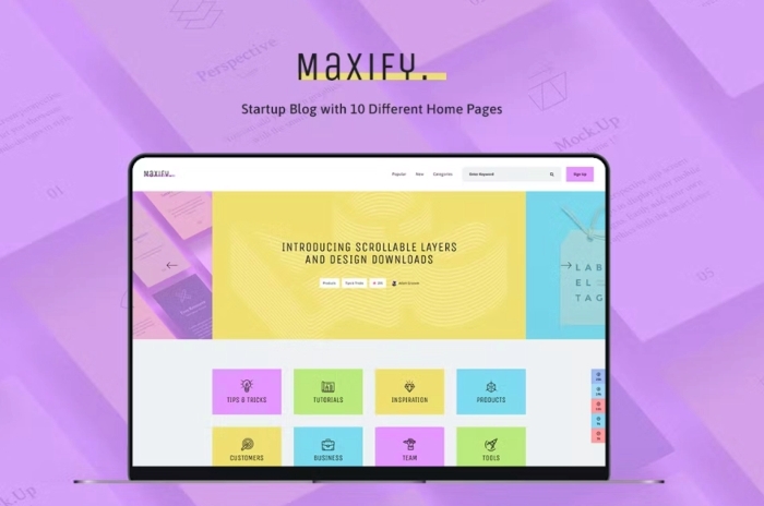Maxify WP Theme 1.0.7