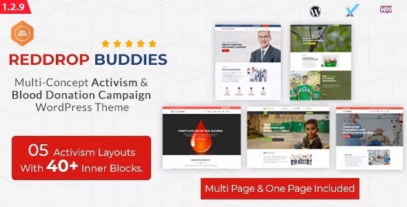 Reddrop Buddies – Multi-Concept Activism & Blood Donation Campaign 1.3.0