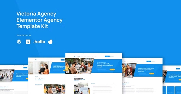 Victoria – Agency & Business Elementor Template Kit 1.0.0