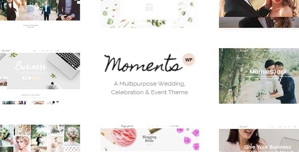 Moments – Wedding & Event WP Theme 2.2