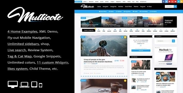 Multicote – Magazine and WooCommerce WP Theme 2.6