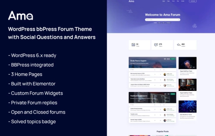 AMA – WordPress bbPress Forum Theme 1.4.1