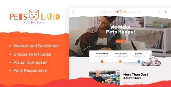 Pets Land – Domestic Animals Shop & Veterinary 1.2.2