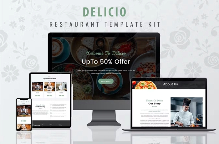 Delicio – Restaurant WordPress Template Kit 1.0.0