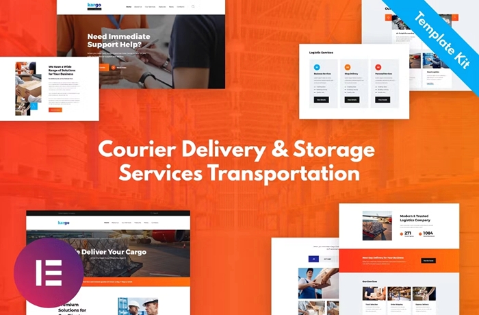 Kargo – Delivery & Storage Template Kit