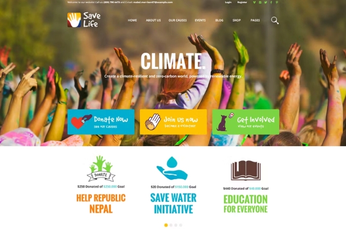 Save Life WP Theme 1.2.4