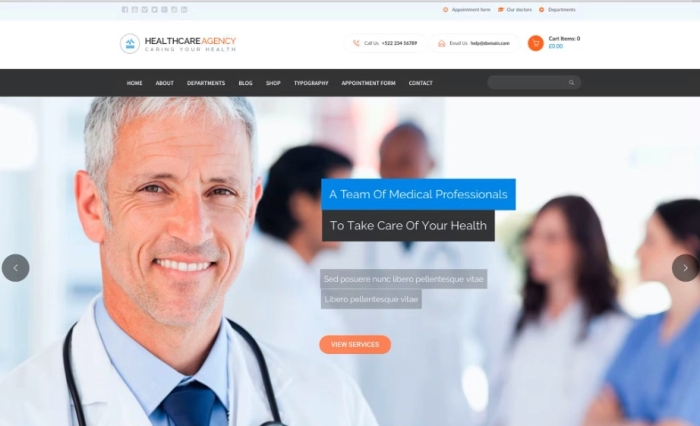 Healtcare Agency WP Theme 2.4.4