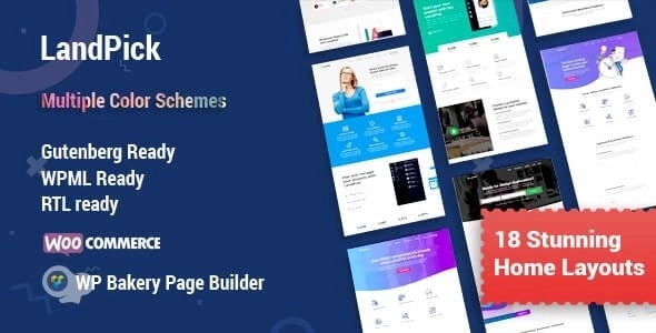 Landpick – Multipurpose Apps Landing Page Template 1.4.8