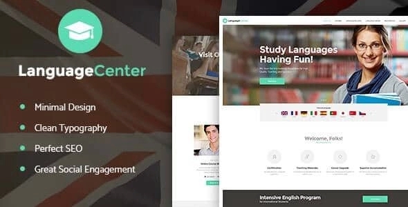 Language Center & Online School Education 1.2