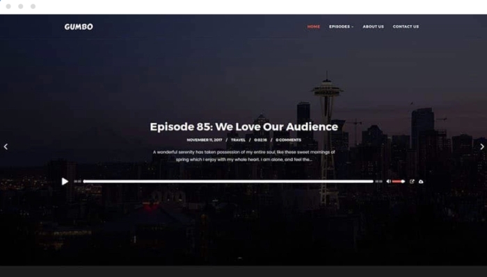 SecondLine – Gumbo WordPress Theme 1.5.4