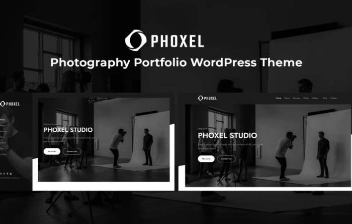 Phoxel – Photography Portfolio WP Theme 1.0