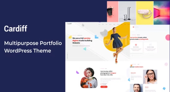 Cardiff – Multipurpose Portfolio WP Theme 1.8