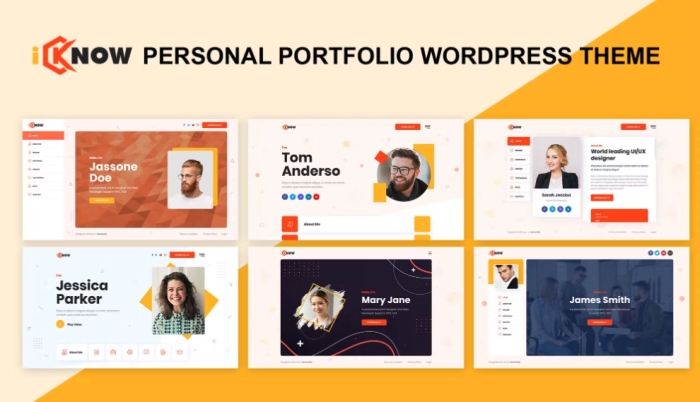 iKnow – Personal Portfolio WordPress Theme 8.0