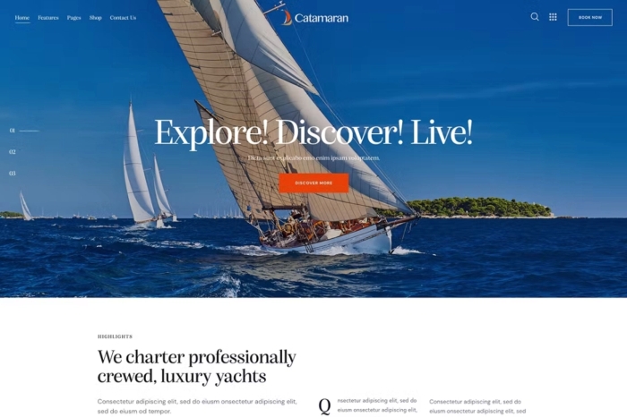 Catamaran WP Theme 1.12.0