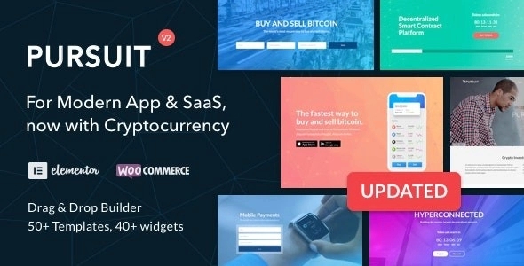 Pursuit – A Flexible App & Cloud Software Theme 2.1.1