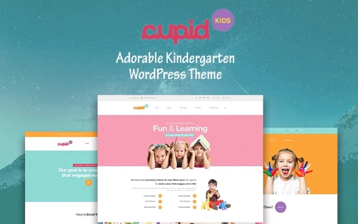 CUPID – Adorable Kindergarten WordPress Theme 1.0.0