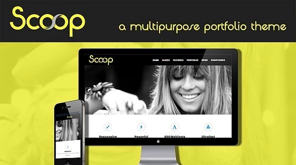 Scoop – Portfolio WordPress Theme 1.1