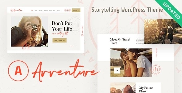 Avventure - Personal Travel & Lifestyle Blog WP Theme 1.1.1