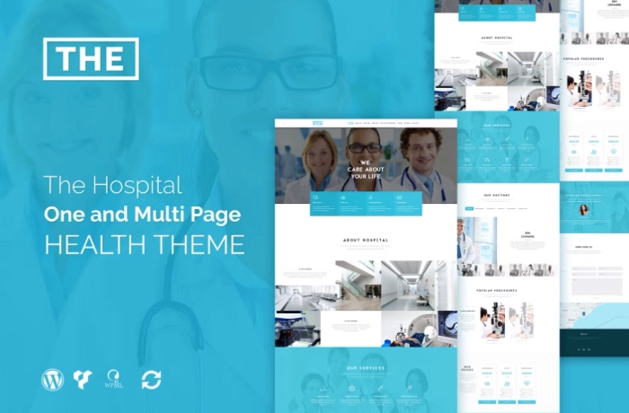 The Hospital – One and Multi Page Health Theme 1.8.1