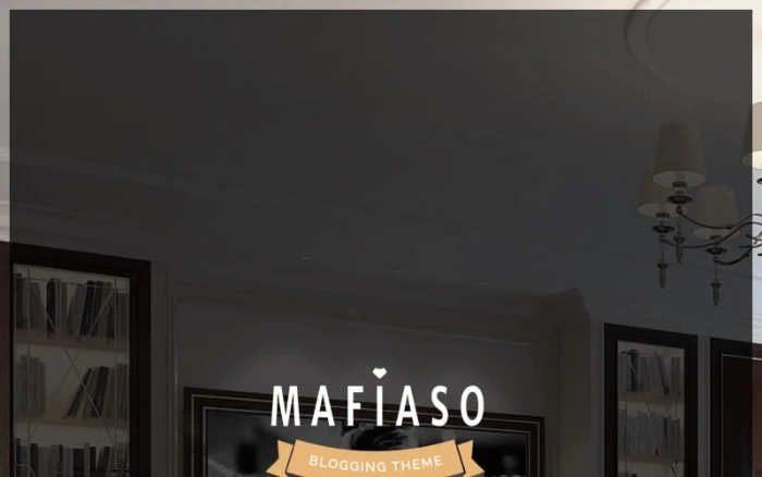 Mafiaso – Creative Blog WordPress Theme 1.0.3