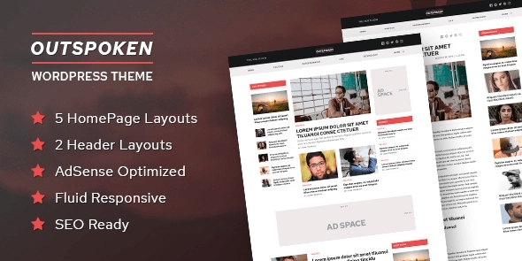 MyThemeShop Outspoken WordPress Theme 1.0.8