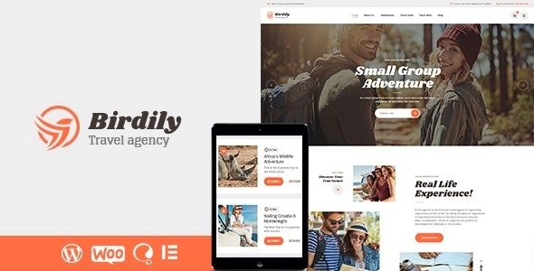 Birdily – Travel Agency & Tour Booking WP Theme 1.2.1